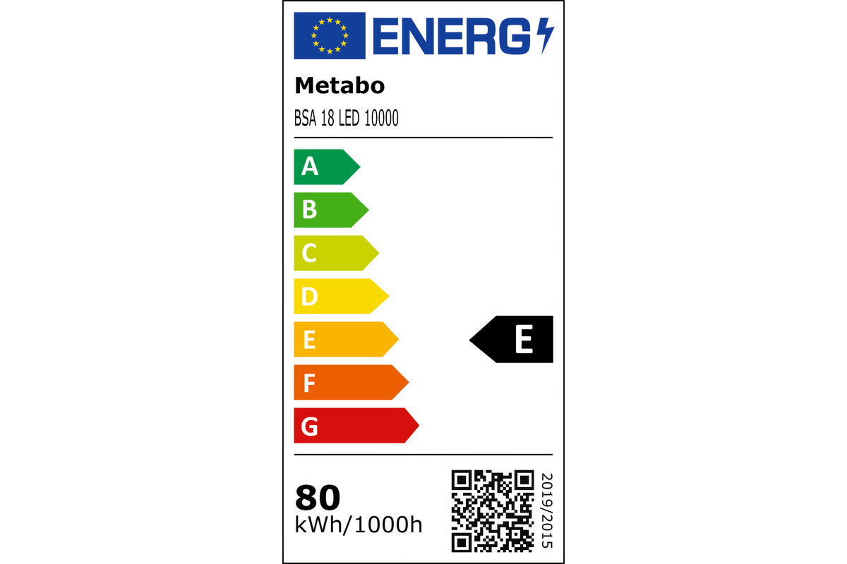 Buy Metabo | Cordless Site Lights BSA 18 LED 10000 | 601506850 from Power Tool Services - Image 4 | Best Price