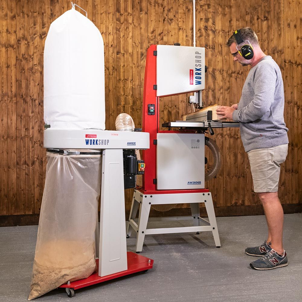 Axminster Workshop Dust Extractor | AW82E 4 - Power Tool Services