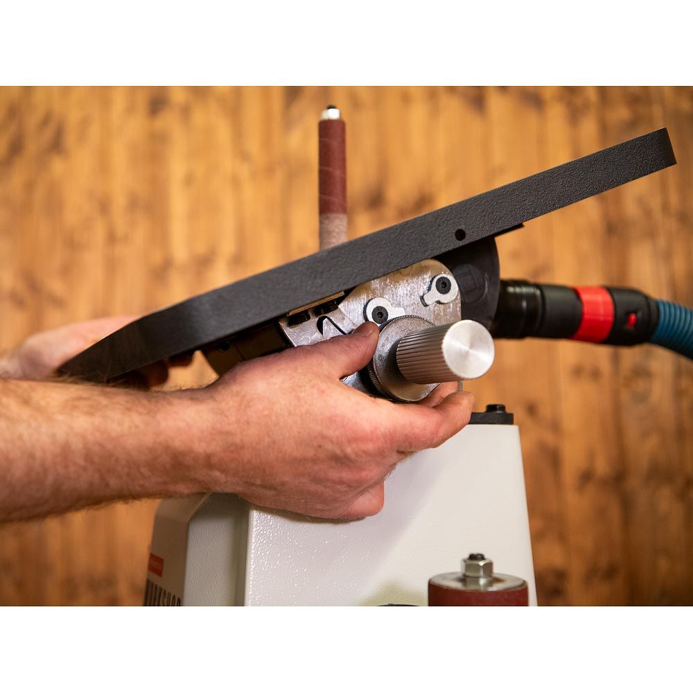 Axminster Workshop AW140BS Bobbin Sander 230V 6 - Power Tool Services