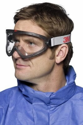 3m GoggleGear Polycarb Safety Goggles | 2890 | Clear