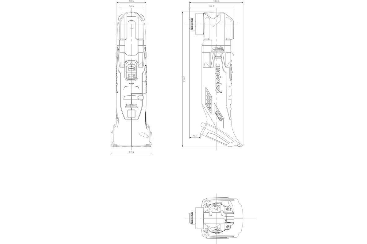 Buy Metabo | Cordless Multi-Tool MT 18 LTX | 613021890 from Power Tool Services - Image 3 | Best Price