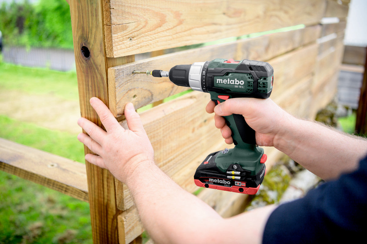 コアスリマー HMB Metabo Cordless Hammer Drill Kit SB 18 L 614053500