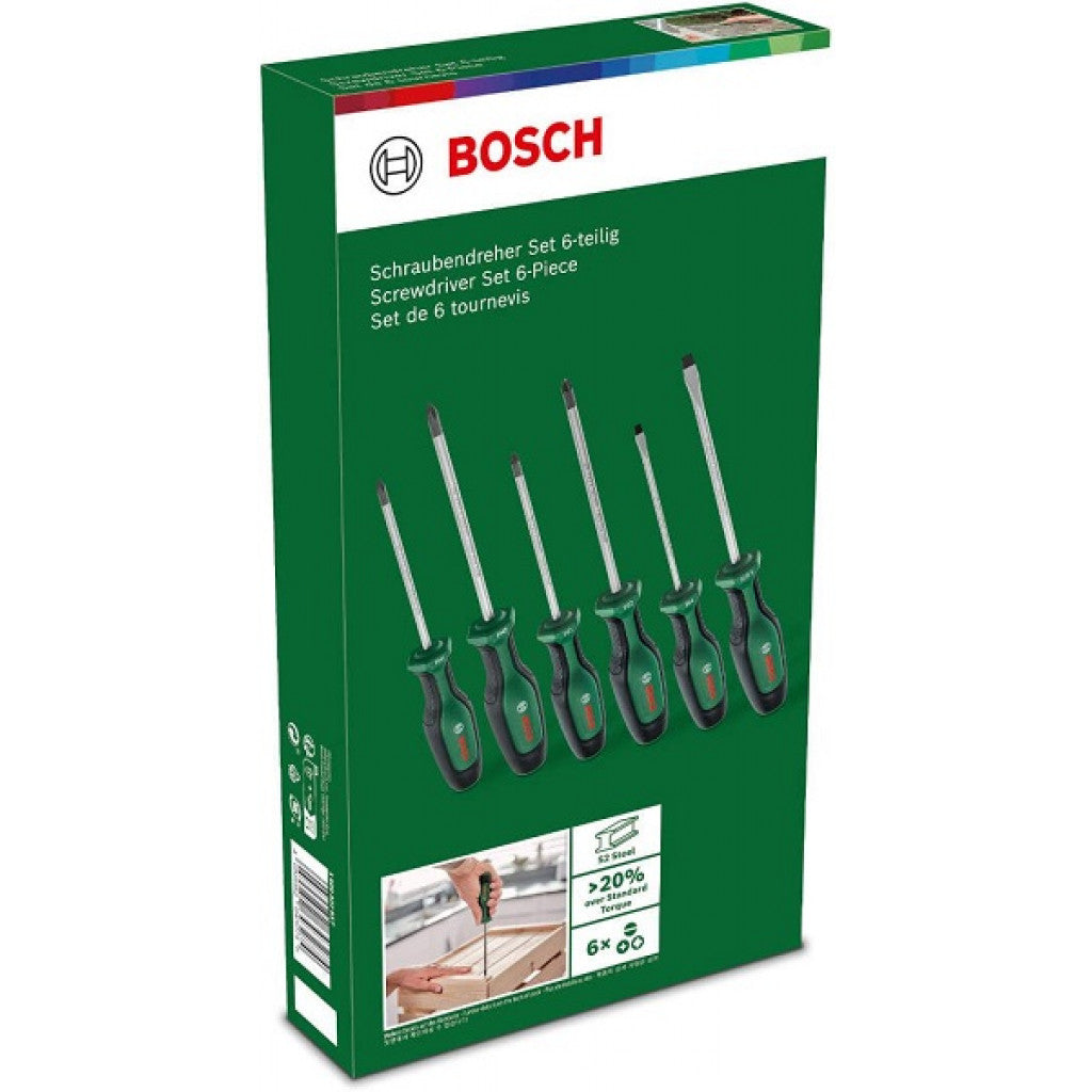 Bosch DIY Screwdriver Set 6-Piece 1600A02BX7
