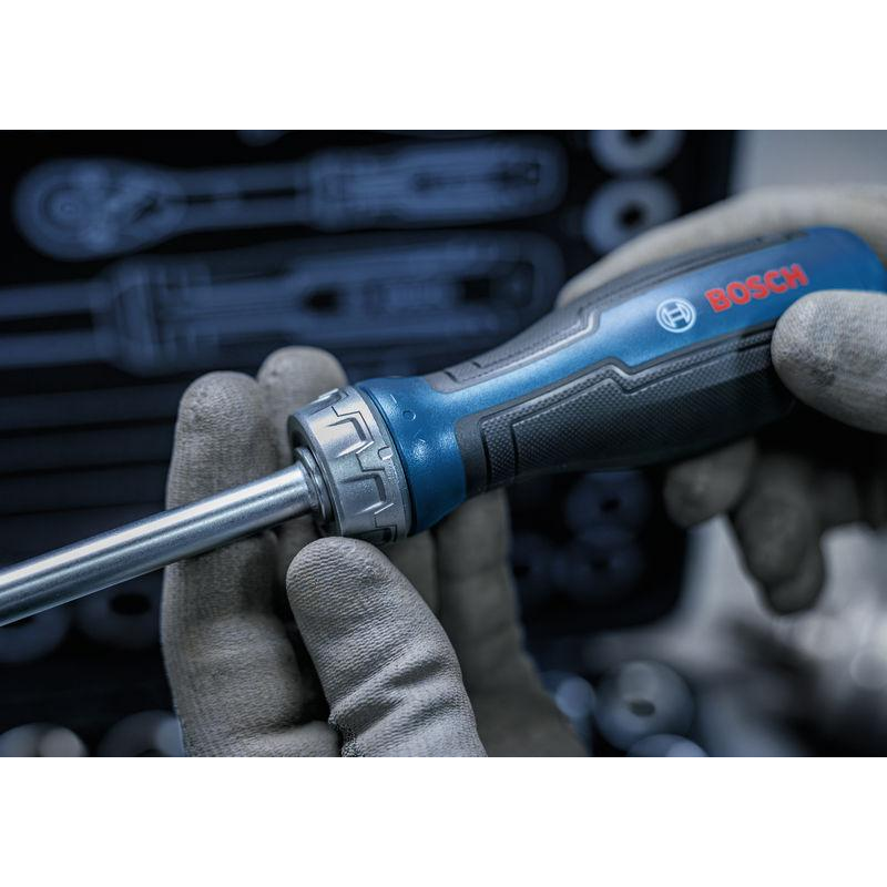 Bosch Bit Ratchet Screwdriver with Magazine, 12 pcs 1600A039PK