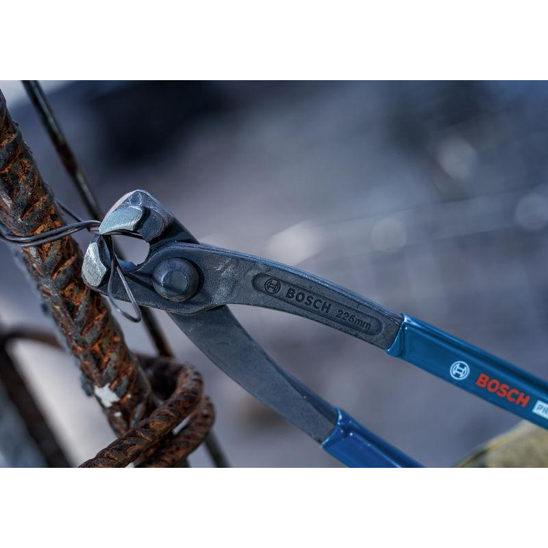 Bosch PRO Concreters Nippers 225 mm, Dipped Handles 1600A039TZ - Image 3