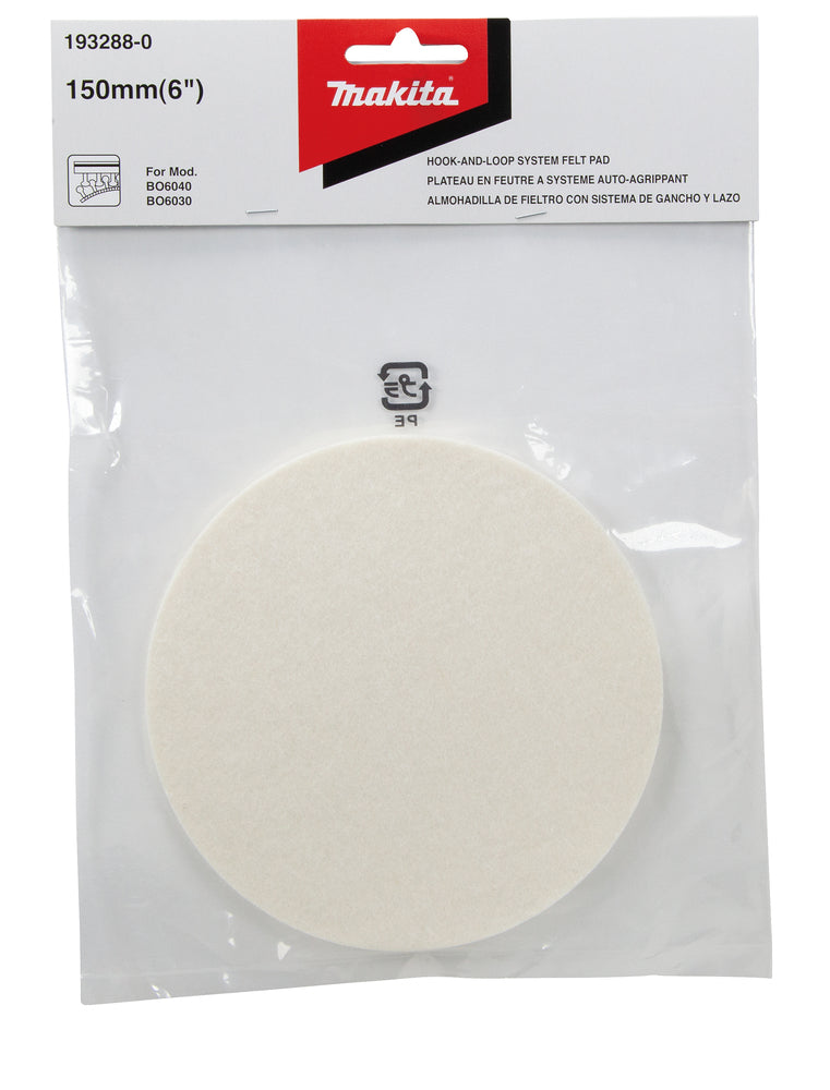 Makita | Felt pad 150mm | 193288-0 3