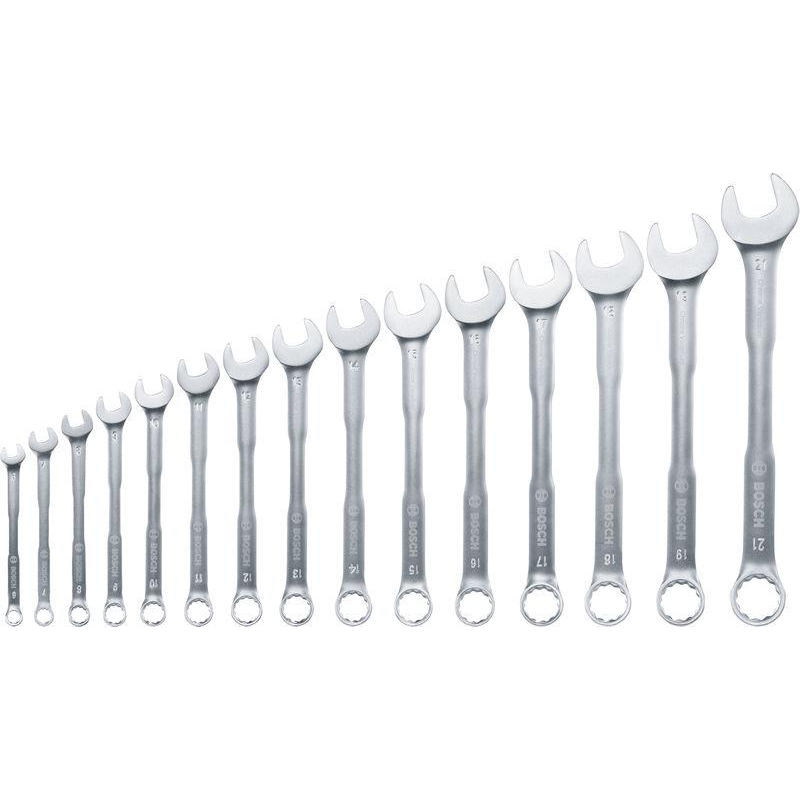 Combination Wrench Set, 6-21 mm, 15 pcs 2 - Power Tool Services