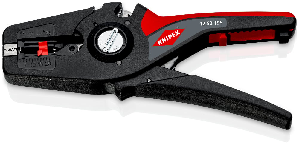KNIPEX PreciStrip16 Automatic insulation stripper 12 52 195 1 - Power Tool Services