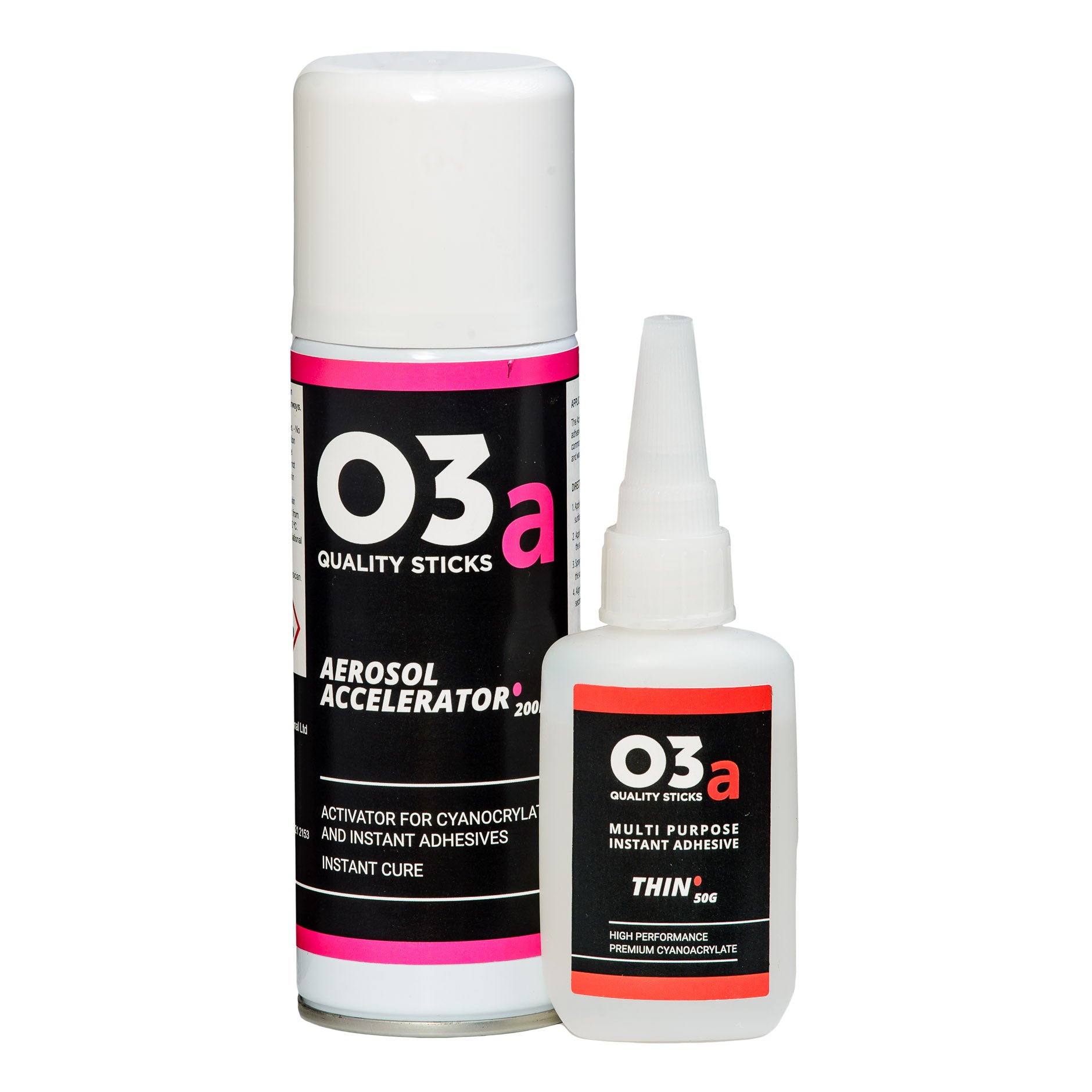 O3a Thin 50ml with O3a Aerosol Activator 200ml Bundle