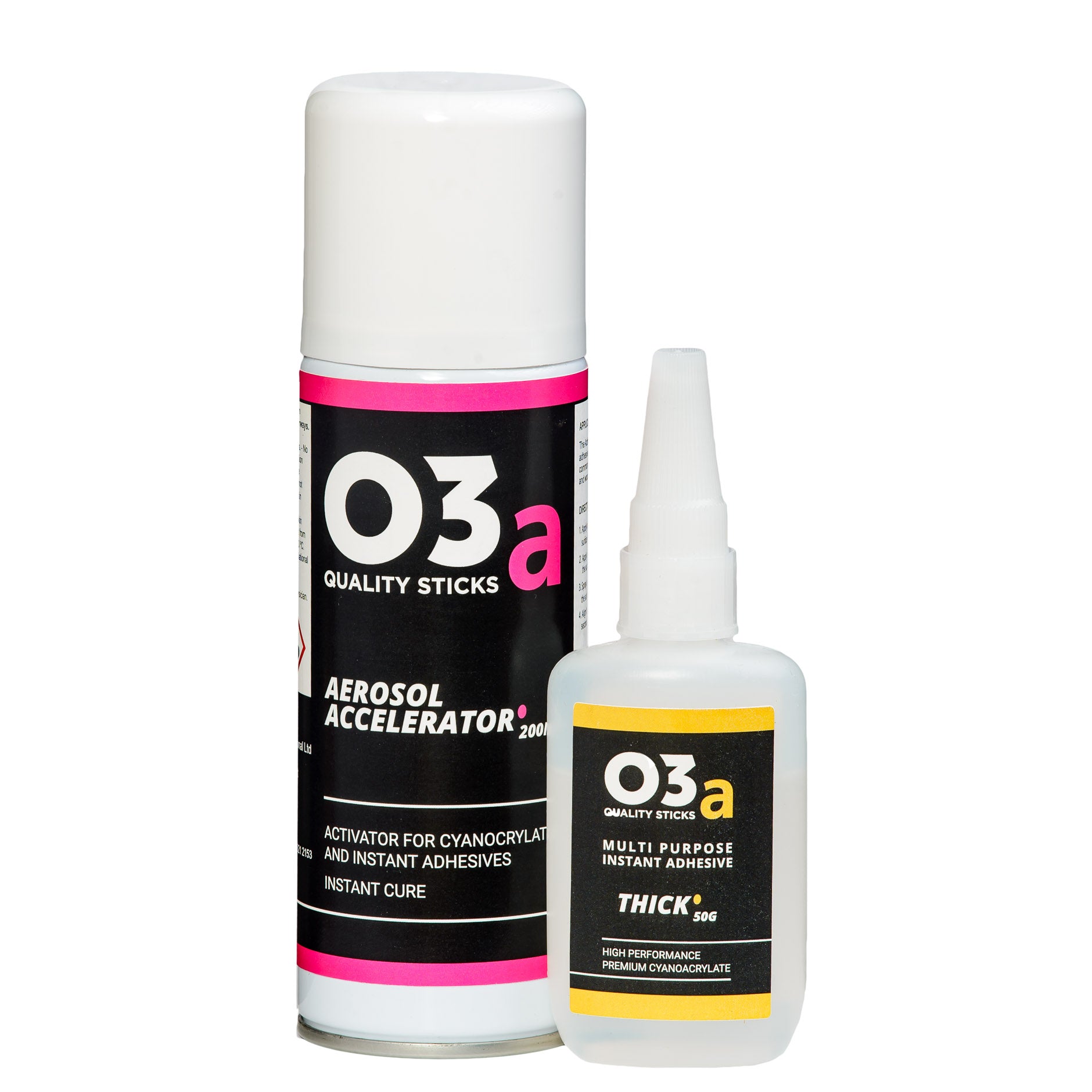 O3a Thick 50ml with O3a Aerosol Activator 200ml Bundle