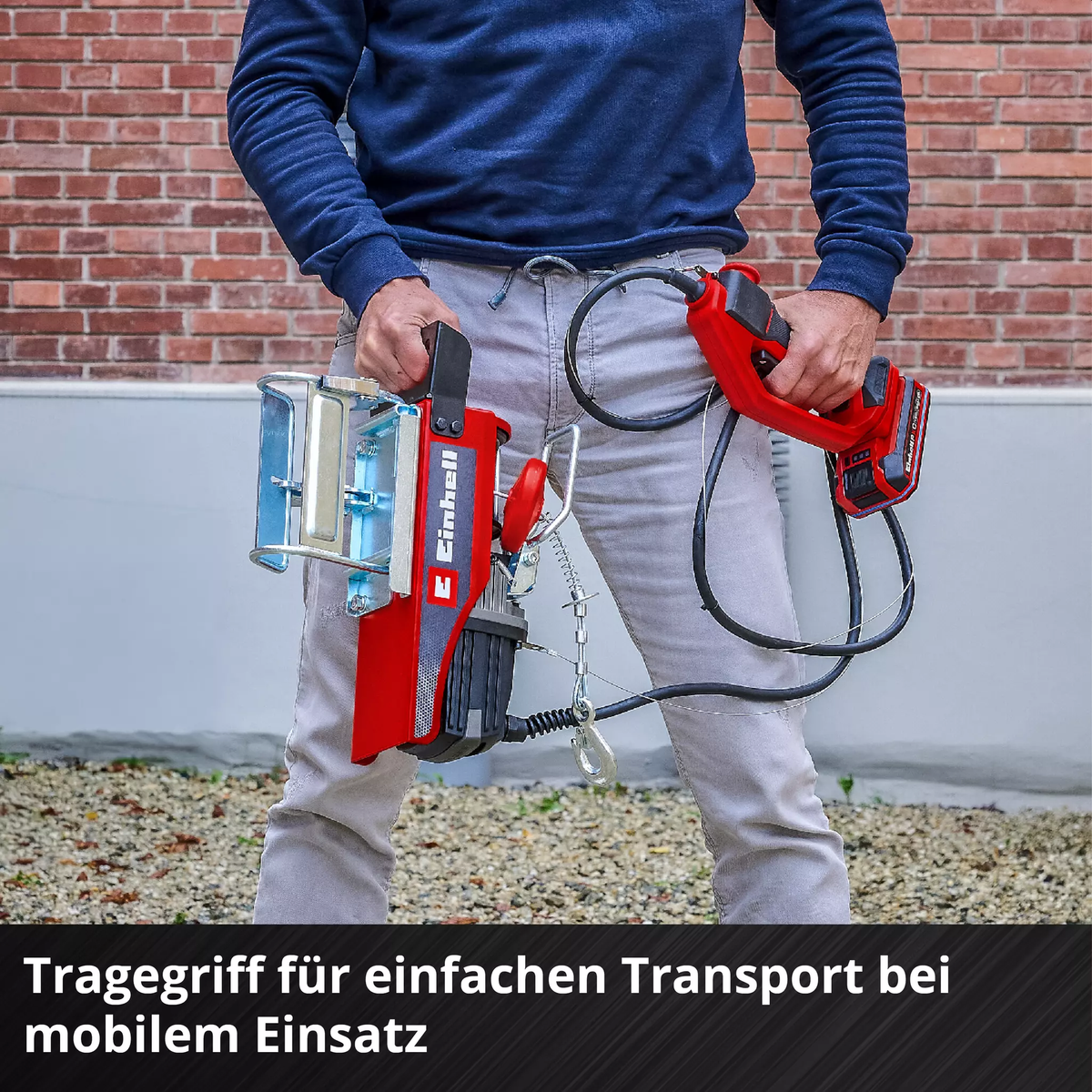 Einhell Cordless Cable Hoist TE-EH 18/250 Li BL-Solo