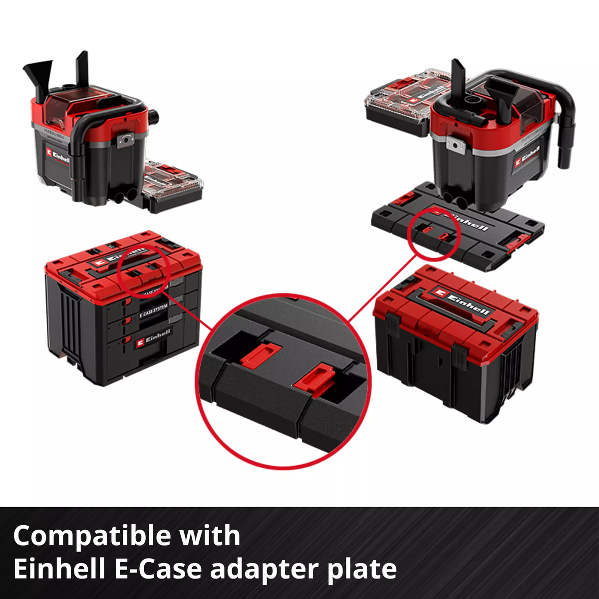 Einhell Cordl. Wet/Dry Vacuum Cleaner TP-VC 18/10 Li BL L-Solo