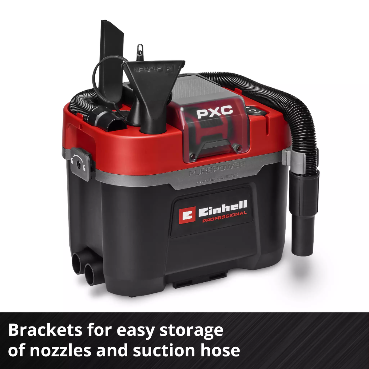 Einhell Cordl. Wet/Dry Vacuum Cleaner TP-VC 18/10 Li BL L-Solo