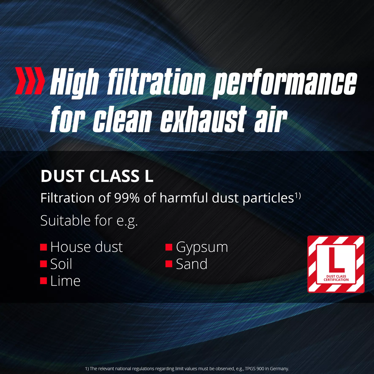 Einhell Cordl. Wet/Dry Vacuum Cleaner TP-VC 18/10 Li BL L-Solo