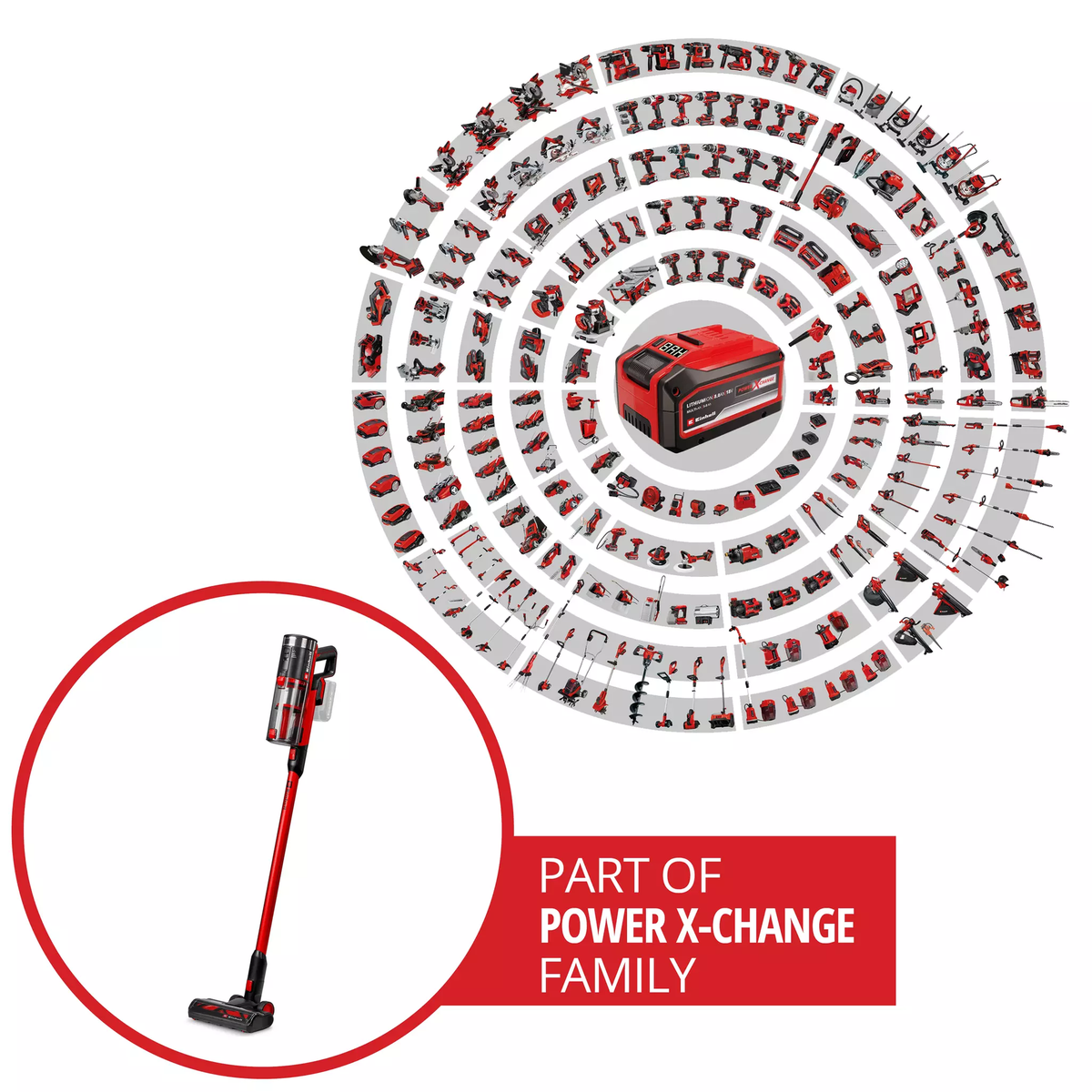 Einhell Cordl.Handstick Vacuum Cleaner TE-SV 18/270 Li BL-Solo