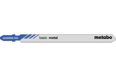 Buy Metabo | 5 Jigsaw Blades "Basic Metal" 106/1.2 Mm (623629000) from Power Tool Services - Image 1 | Best Price