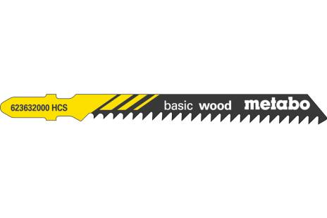 Buy Metabo | 5 Jigsaw Blades "Basic Wood" 74/ 3.0 Mm (623632000) from Power Tool Services - Image 1 | Best Price