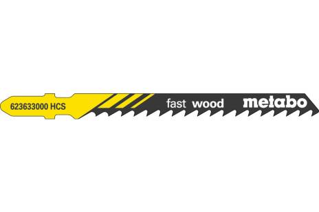 Buy Metabo | 5 Jigsaw Blades "Fast Wood" 74/ 4.0 Mm (623633000) from Power Tool Services - Image 1 | Best Price