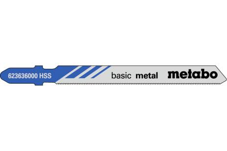 Buy Metabo | 5 Jigsaw Blades "Basic Metal" 66/ 0.7 Mm (623636000) from Power Tool Services - Image 1 | Best Price