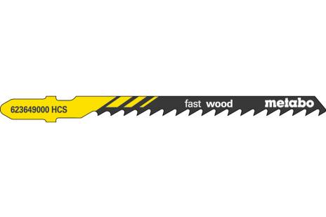 Buy Metabo | 5 Jigsaw Blades "Fast Wood" 74/ 4.0 Mm (623649000) from Power Tool Services - Image 1 | Best Price