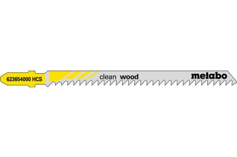 Buy Metabo | 5 Jigsaw Blades "Clean Wood" 91Mm / 3.0 (623654000) from Power Tool Services - Image 1 | Best Price