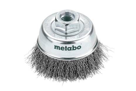 Buy Metabo | Cup Brush 75X0.3 Mm/ M 14, Steel-Wire, Crimped (623715000) from Power Tool Services - Image 1 | Best Price