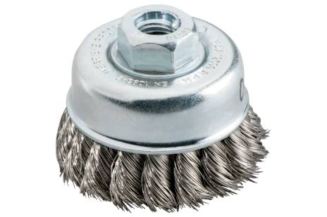 Buy Metabo | Cup Brush 80X0.5 Mm/ M 14, Steel-Wire, Twisted (623710000) from Power Tool Services - Image 1 | Best Price