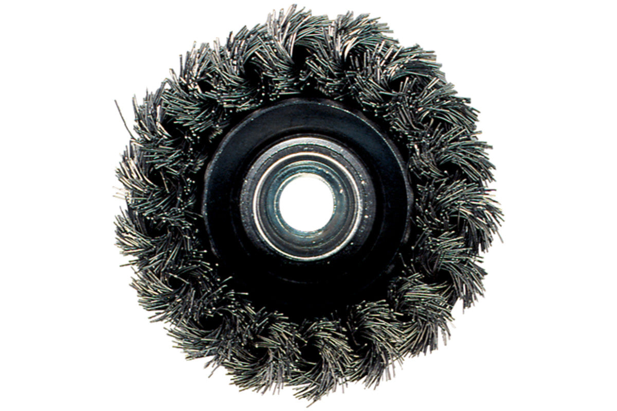 Buy Metabo | Cup Brush 80X0.5 Mm/ M 14, Steel-Wire, Twisted (623710000) from Power Tool Services - Image 2 | Best Price