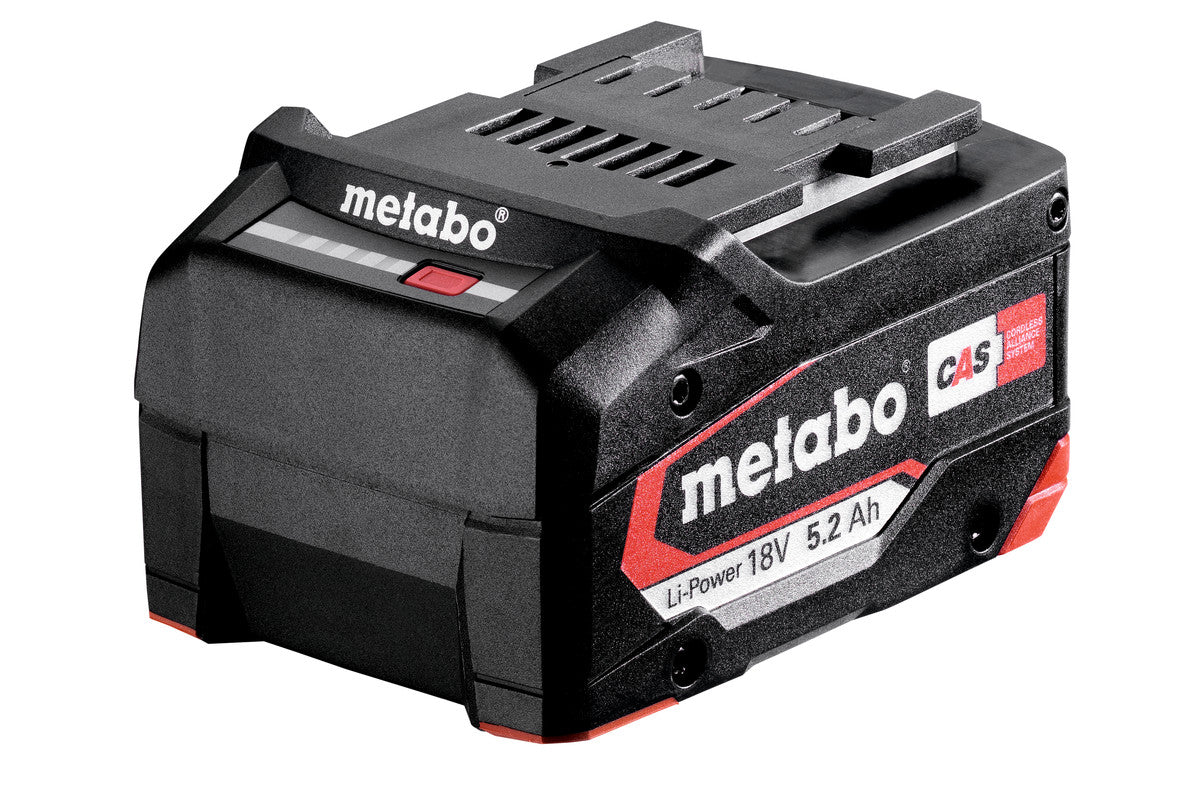 Metabo | Lipower Battery Pack 18 V - 5.2 Ah (625028000)