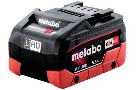 Metabo | Lihd Battery Pack 18 V - 5.5 Ah (625368000)