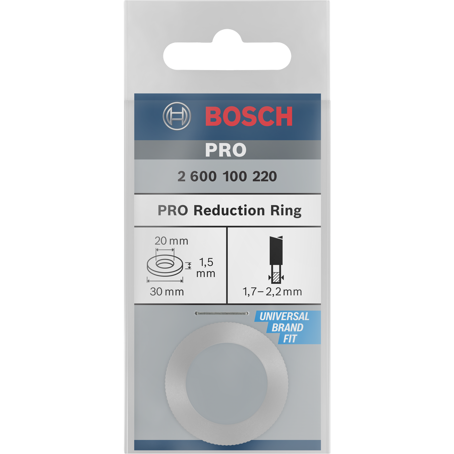 Bosch Reduction Ring for PRO Circular Saw Blade, 30 x 1.5 x 20 mm 2600100220 1 - Power Tool Services