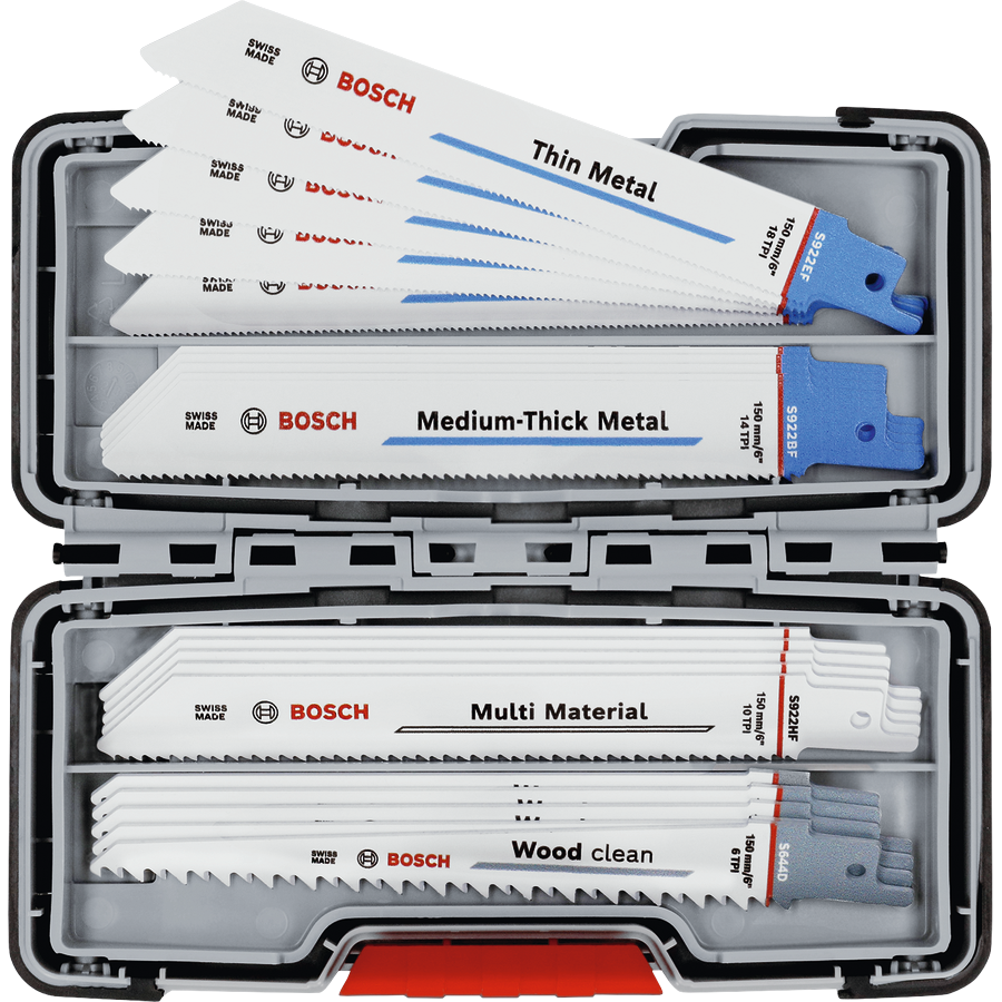 Bosch 20-piece reciprocating saw blade set Wood and Metal 2607010902