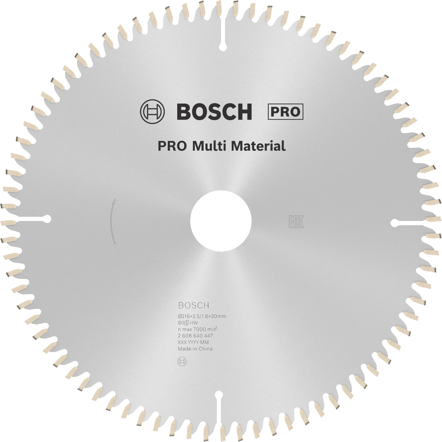 Bosch Multi Material Circular Saw Blade ( Select Size ) 3 - Power Tool Services