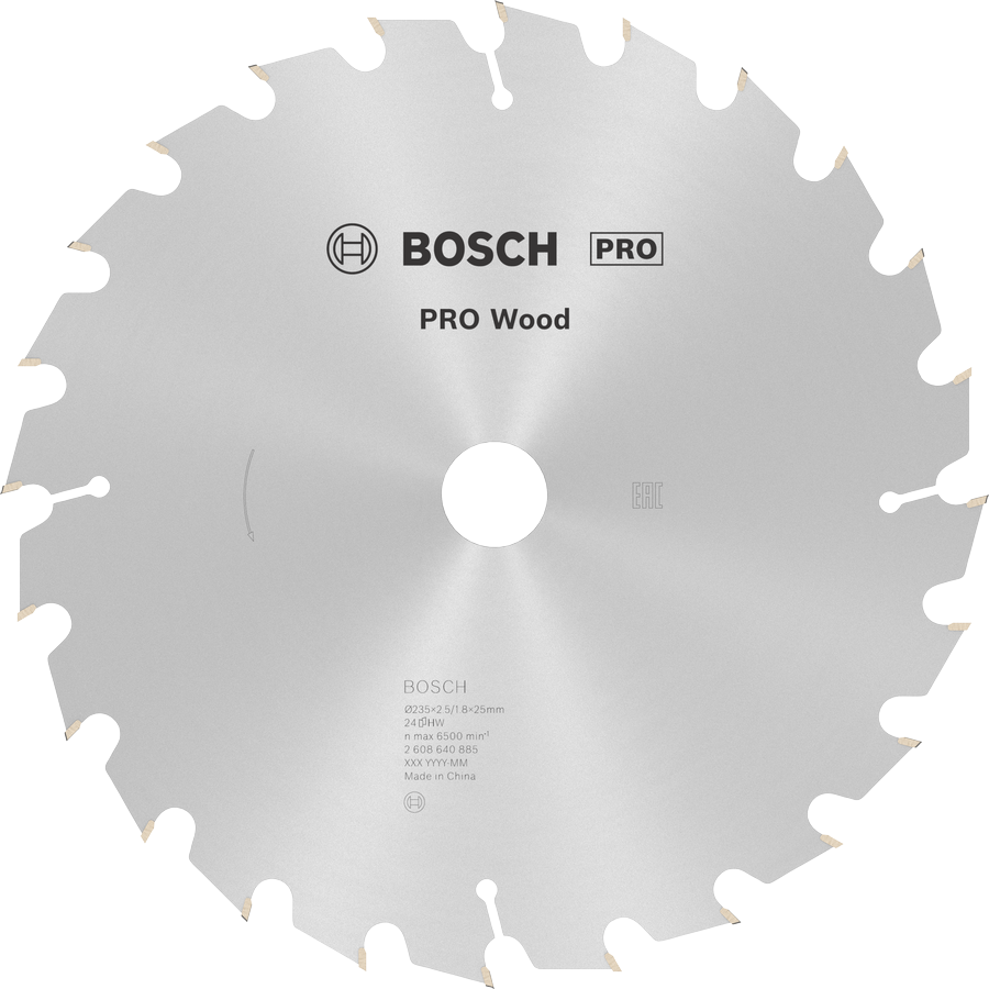 Bosch PRO Wood Circular Saw Blade, 235 x 2.5 x 25 mm 2608640885 2 - Power Tool Services