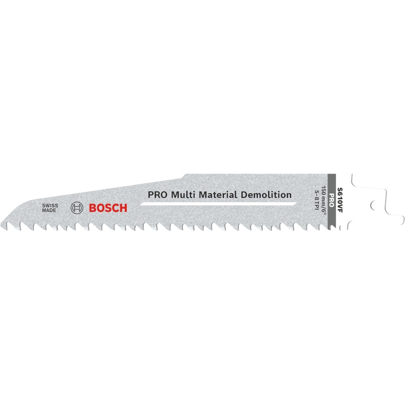 Bosch PRO Multi Material Demolition S610VF Blade, 1.6 x 22 x 150 mm, 5 pcs 2608657608 2 - Power Tool Services