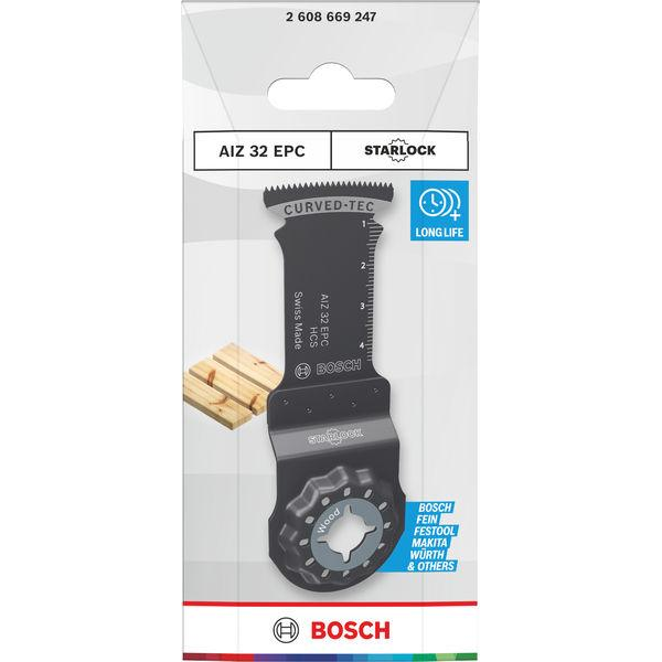 Bosch Wood Cutting Blade AIZ 32 EPC, Starlock, 32 x 50 mm - Image 1