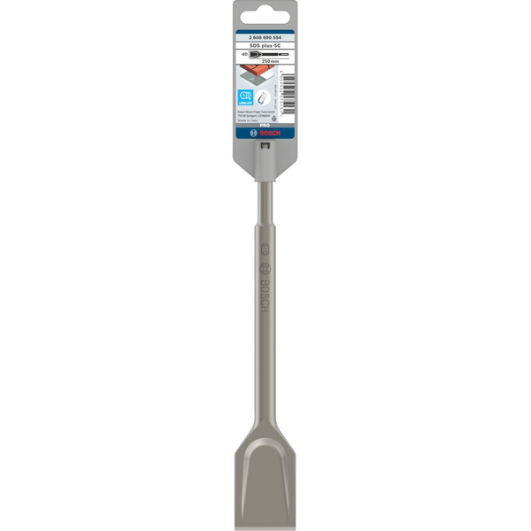 Bosch PRO SDS plus-5C Spade Chisel, 40 x 250 mm 2608690554