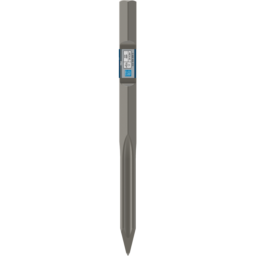 Bosch PRO HEX-5C Pointed Chisel 28 mm, 28 x 400 mm 2608690573 1 - Power Tool Services