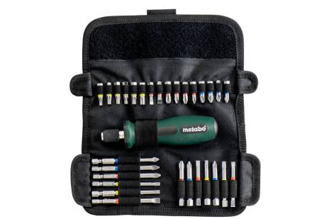 Buy Metabo | Bit Roll-Up Case, Sp, 30 Pieces (626726000) from Power Tool Services - Image 1 | Best Price