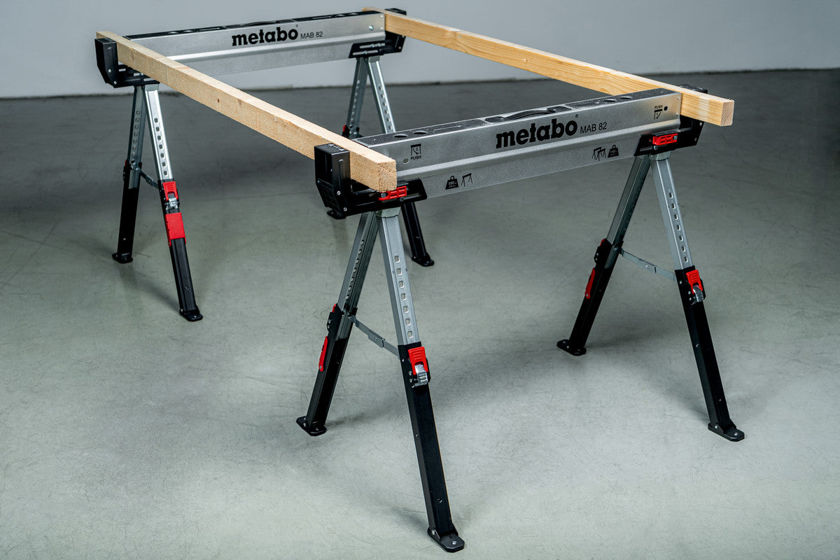 Metabo Work Trestle Sawhorse Set MAB 82 626990000 6 - Power Tool Services