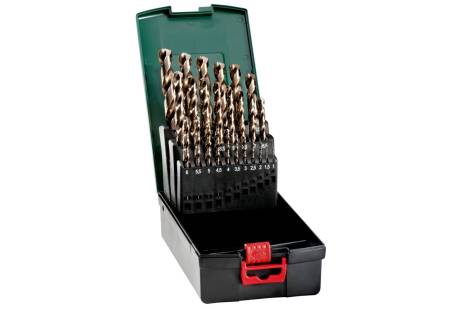 Buy Metabo | Hss-Co Drill Bit Storage Case, 25 Pieces (627122000) from Power Tool Services - Image 1 | Best Price