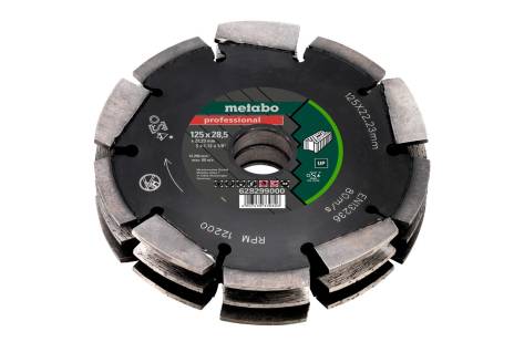 Buy Metabo | Dia-Cd3, 125X28.5X22.23Mm, "Professional", "Up", Universal (628299000) from Power Tool Services - Image 1 | Best Price