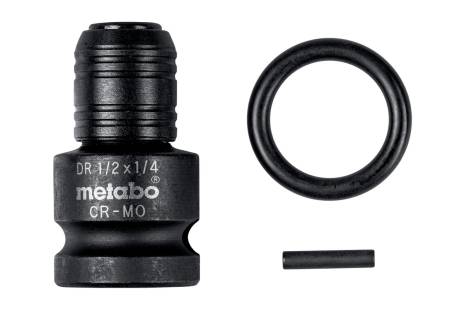 Buy Metabo | Adapter 1/2" To 1/4" E6.3, 3 Pieces, Impact-Proof (628837000) from Power Tool Services - Image 1 | Best Price