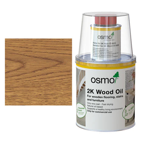 OSMO 2K Wood Oil VOC Free ( Select Size ) - Power Tool Services