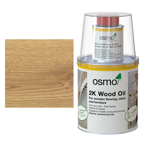 OSMO 2K Wood Oil VOC Free ( Select Size ) - Power Tool Services