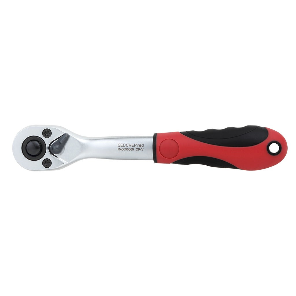 Gedore 2K reversible ratchet 1/4" cranked length 145 mm | 40050009