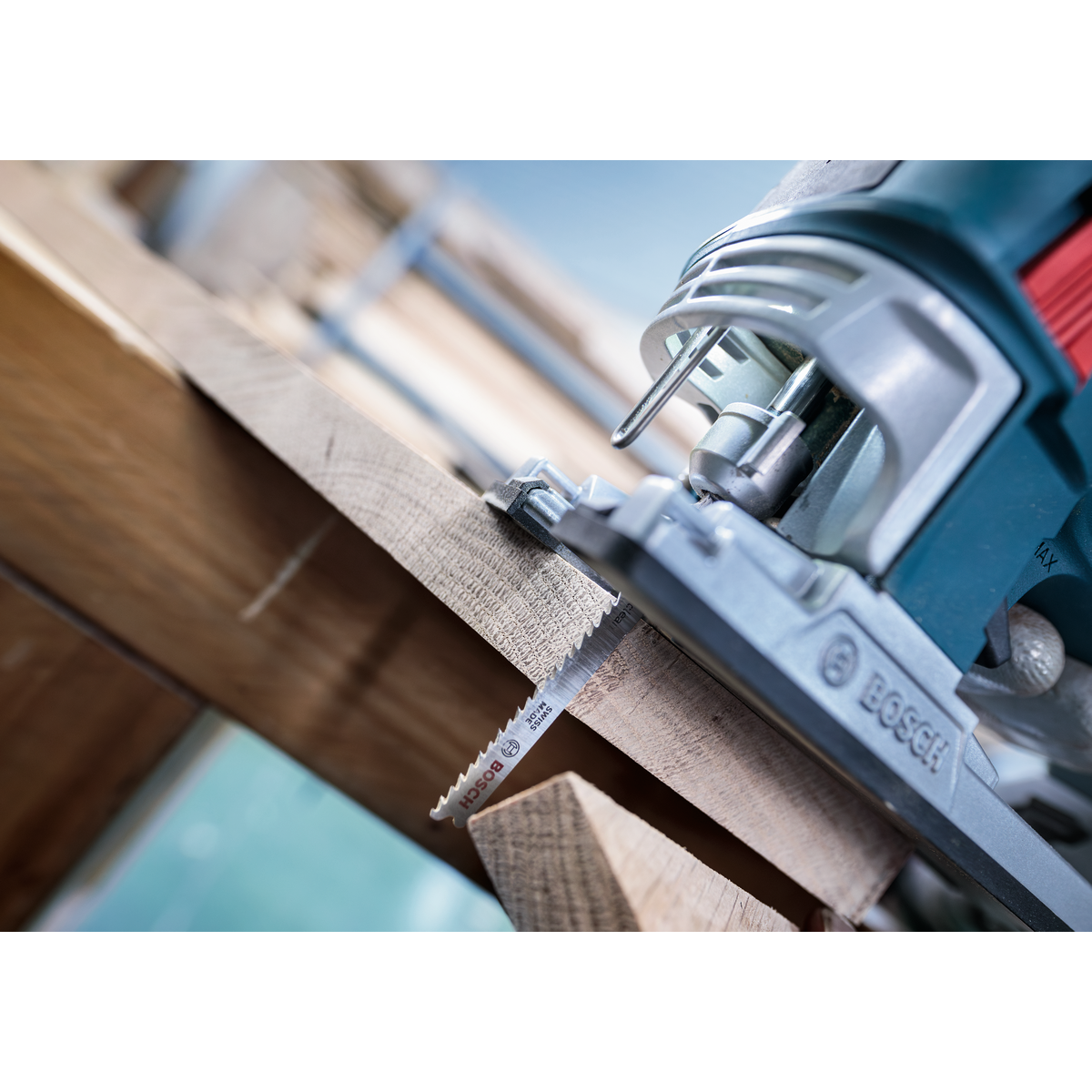 Bosch Jigsaw Blades BIM T 101 BF Clean for Hard Wood 5 Pack 2608634234