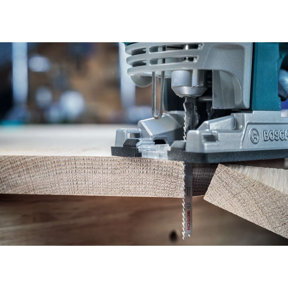 Bosch Jigsaw Blades BIM T 101 BF Clean for Hard Wood 5 Pack 2608634234