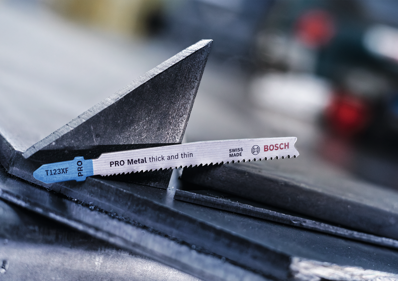 Bosch PRO Metal thick and thin T123XF Jigsaw Blade, 100 mm, 2 pcs 2608655100 11 - Power Tool Services