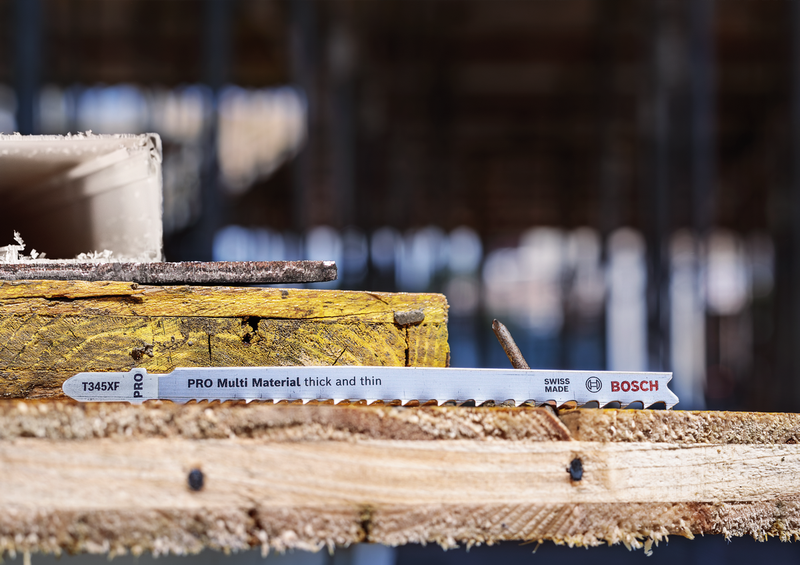 Bosch PRO Multi Material thick and thin T345XF Jigsaw Blade, 132 mm, 2 pcs 2608655101 4 - Power Tool Services